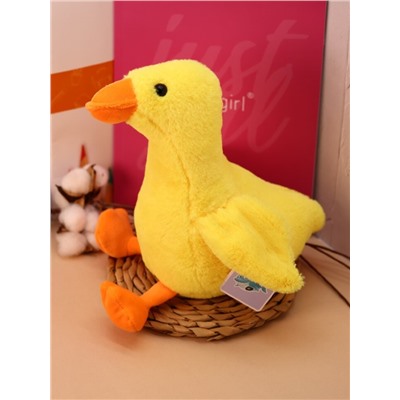 Мягкая игрушка "Duck", yellow, 22 см