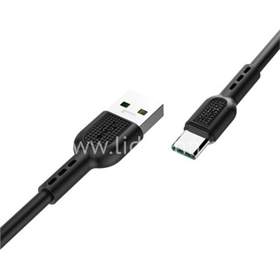 USB кабель для USB Type-C 1.0м HOCO X33 (черный)