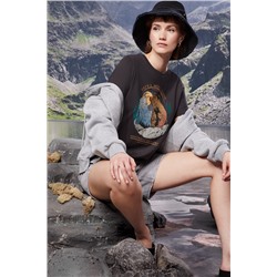 T-shirt bawełniany damski z kolekcji Tatrzański Park Narodowy x Medicine kolor szary