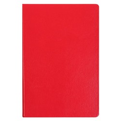 Ежедневник недатированный А5, 160 листов Megapolis, твёрдая обложка, искусственная кожа, красный