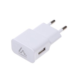 Сетевое зарядное устройство Luazon LN-100AC, 1 USB, 1 A, белое