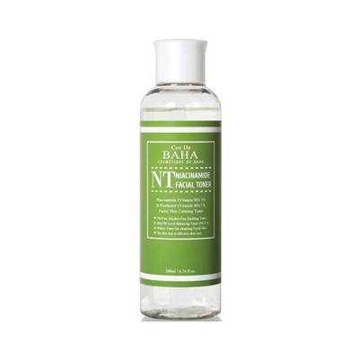 Тонер для проблемной кожи с ниацинамидом Niacinamide Facial Toner, COS DE BAHA, 200 мл