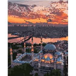 Картина по номерам 40х50 - Турецкая мечеть