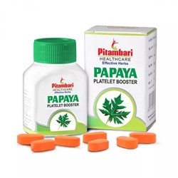 Папайя (30 таб), Papaya Platelet Booster, произв. Pitambari