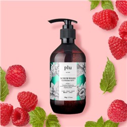 Plu Daily Scrub Гель для душа - Мята малина 500 г