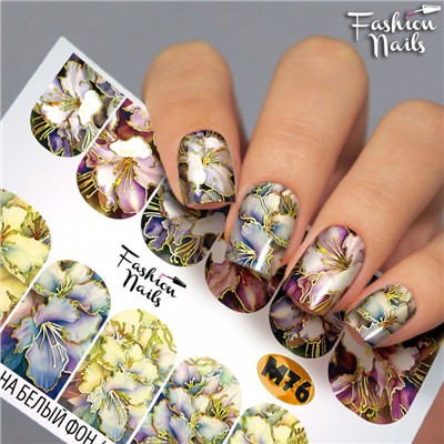 Fashion Nails, Слайдер-дизайн M76