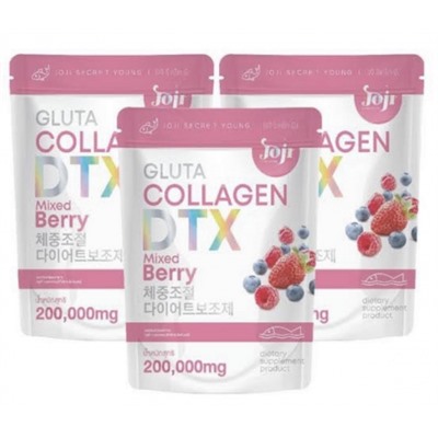 Коллаген с глутатионом JOJI Gluta Collagen DTX Mixed Berry 20 gr