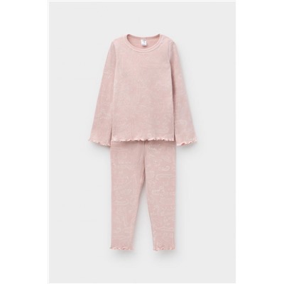 К 1601/зоопарк на дымчатой розе пижама