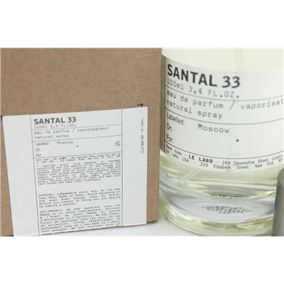 Le Labo Santal 33, Edp, 100 ml (Люкс ОАЭ)