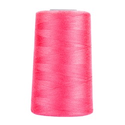 Нитки швейные 50/2 полиэстер 5000 ярд цв.713 розовый (неон) MAX