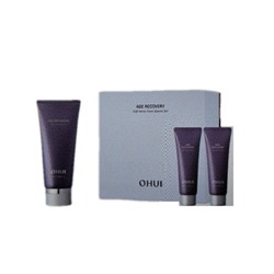 O HUI Age Recovery Мягкая аминокислотная пенка для умывания. 180мл SET +45ml x 2ea