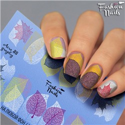 Fashion Nails, Слайдер-дизайн Aerography 38