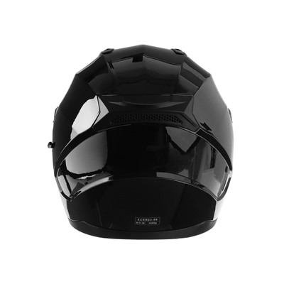 Шлем интеграл с двумя визорами, размер M (57-58), модель BLD-M67E, черный глянцевый