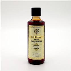 Khadi Honey Almond Hair Cleanser Retains Molsture 210ml / Шампунь для Сохранения Влаги с Мёдом и Миндалем 210мл