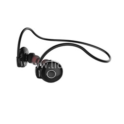 Наушники MP3/MP4 AWEI (A845BL) SPORT Bluetooth вакуумные черные