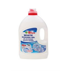 Washing gel White 4000 ml / Гель для стирки БЕЛОЙ одежды 4000 мл Blux