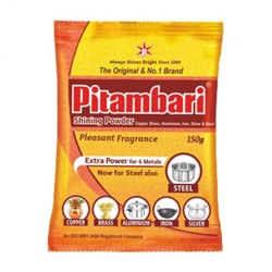Порошок для чистки 6 видов металла (150 г), Shining Powder for 6 Metals, произв. Pitambari