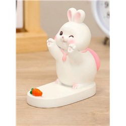 Подставка под телефон/планшет «Winking bunny», white