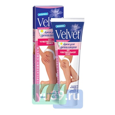 Velvet Крем для депиляции для чувствительной кожи, 100 мл.
