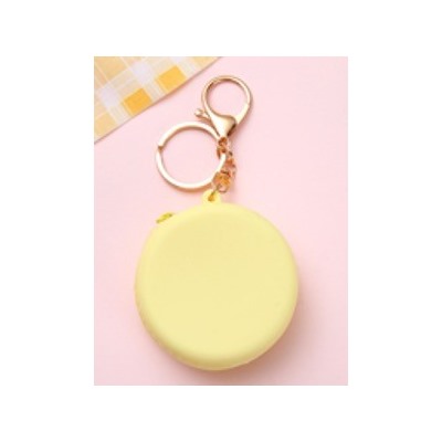 Брелок-кошелёк "Simple round", yellow