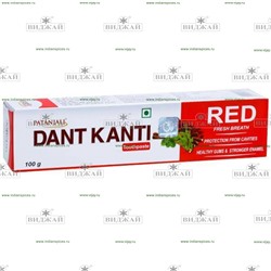 Зубная паста Дант Канти (Ред) "Патанджали"
