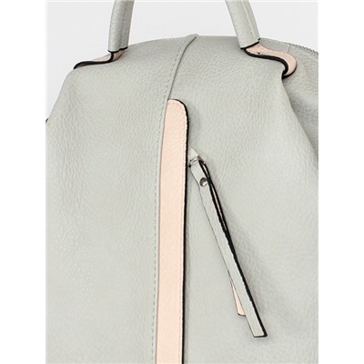 Рюкзак жен искусственная кожа ADEL-264/2в (change)  1отдел,  серый/розовый  259304