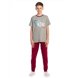 Комплект детский (футболка, брюки)   BKT 444-007 (Серый)