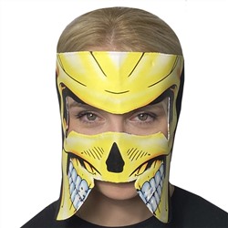 Защитная маска с молодежным хоррор-принтом - Яркий дизайн для тех, кто хочет всегда оставаться индивидуальностью! Многоразовая защитная маска изготовлена из неопрена №37