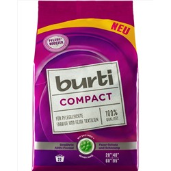 BURTI Compact концентрат Порошок для стирки Цветного и Тонкого белья (20 стирок), 120908