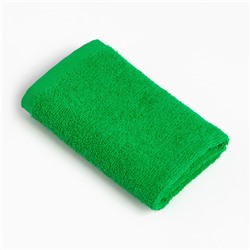 Полотенце махровое "Этель" 30х30 см, цвет ярко-зелёный, 100% хлопок, 340 г/м2