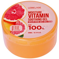 Гель для тела восстнавливающий витаминный MOISTURE VITAMIN PURITY 100% SOOTHING GEL, LEBELAGE, 300 мл