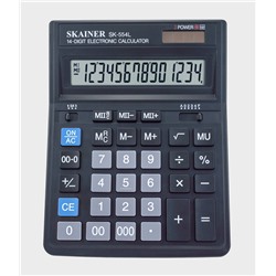 Калькулятор Skainer Electronic SK-554L 14разр/Китай