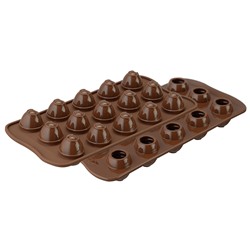 Форма для приготовления конфет Choco Spiral силиконовая