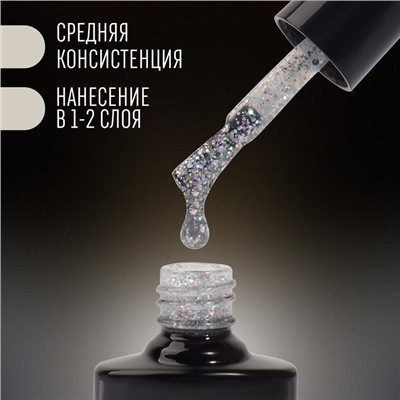 Гель лак для ногтей «PEARL SERIES», 3-х фазный, 8 мл, LED/UV, цвет (93)