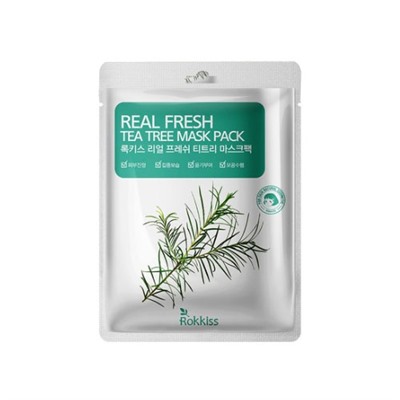 Rokkiss Набор масок Real Fresh Tea Tree 1 шт.