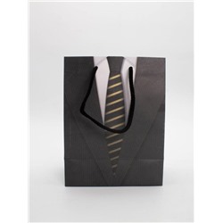 Пакет подарочный «Business suit», necktie (18*23*10)