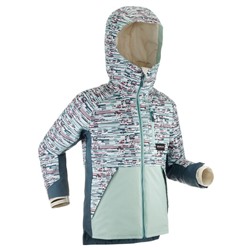 Куртка для сноуборда (и лыж) для детей синяя с принтом 500 DREAMSCAPE