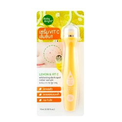 Роллер осветляющий для проблемной кожи Baby Bright Lemon & Vit C, 15 мл.(срок до - 03.2023г)