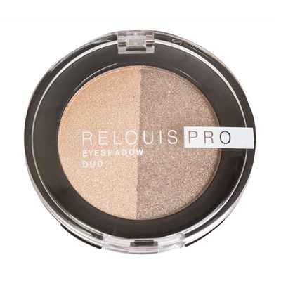 Тени для век "Relouis Pro Eyeshadow Duo" тон: 112 (10689942)