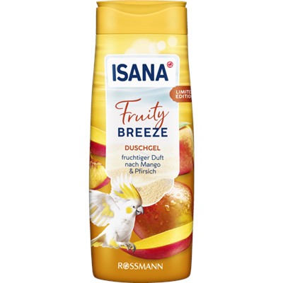 Гель-крем д/душа ISANA Cremedusche Fruity Breeze/Фруктовый бриз /300мл