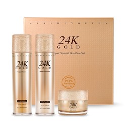 Holika Holika Prime Youth 24K Gold Восстанавливающий Набор для Ухода за Кожей