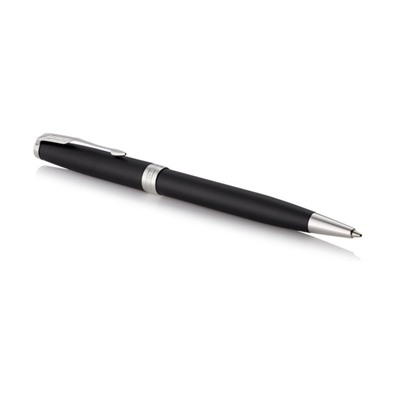 Ручка шариковая Parker Sonnet Core Matte Black CT M, корпус чёрный матовый/ хром, чёрные чернила (1931524)