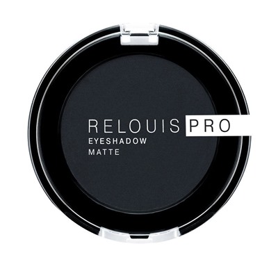 Тени для век "Relouis Pro Eyeshadow Matte" тон: 17, carbon (10624042)