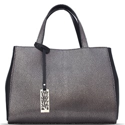 Женская сумка экокожа Richet 2839-08-08 Черн метал 012-2