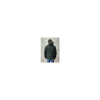 Мужская куртка арт.7-4 темно-зеленая