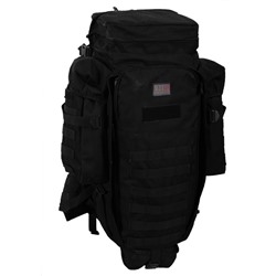 Тактический рюкзак НАТО для винтовки (75 литров, черный) - Универсальный рюкзак из водонепроницаемого нейлона высокой плотности. Сетчатые подушечки сзади обеспечивают отличный комфорт при большой нагрузке. (CH-10) №146