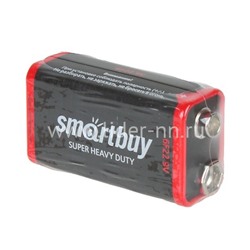 Батарейка солевая Smartbuy 6F22/1S (крона)