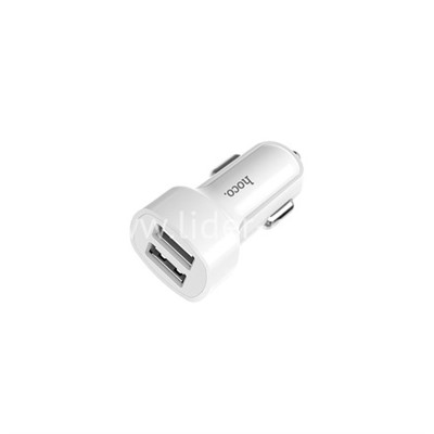 АЗУ для iPhone5/6/6Plus/7/7Plus 2 USB выхода (2400mAh) HOCO Z2A (белый)