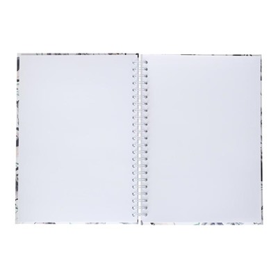 Блокнот-скетчбук А5+, 60 листов на гребне "Акварельные истории", твёрдая обложка, матовая ламинация, блок 100 г/м2, МИКС