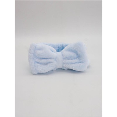 Косметическая повязка для волос "Delicate bow", blue